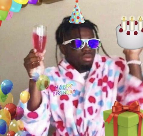 Silly Happy Birthday, Happy Birthday Memes, Happy Birthday Man, Birthday Memes, Birthday Icon, Happy Birthday Meme, Happy Birthday Funny, Today Is My Birthday, Birthday Posts