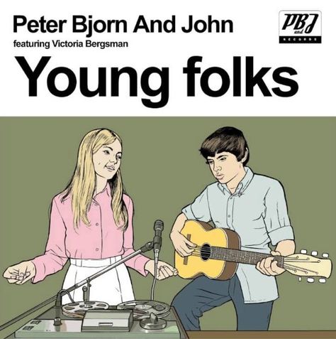 Peter Bjorn And John - Young Folks Peter Bjorn And John, Positive Music, Song Of The Day, All About Music, Cats Artists, Indie Pop, Indie Music, Free Learning, Popular Music