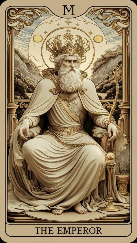 Tarot The Emperor, The Emperor Tarot Card, Emperor Tarot Card, Emperor Tarot, Tarot Cards Art Illustration, The Emperor Tarot, Metaphysical Books, Tarot Significado, Beautiful Wallpapers For Iphone