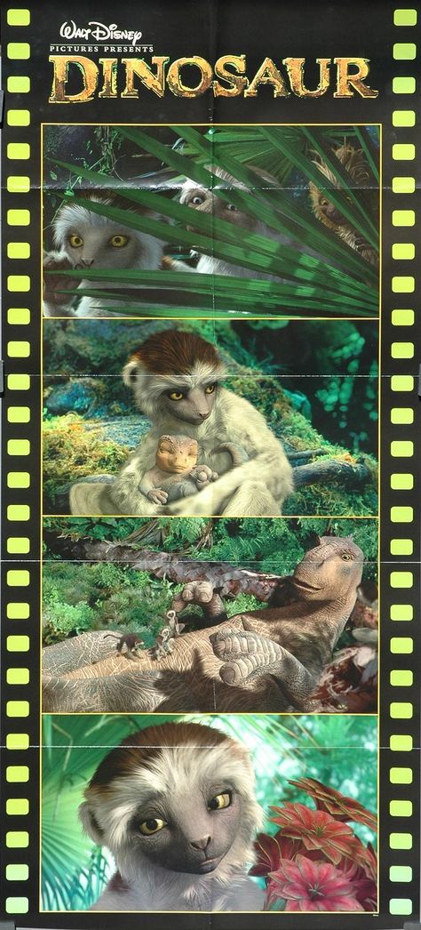 Disney Dinosaur, Computer Animation, Theatre Poster, Walt Disney Pictures, Lithography, Disney Pictures, Feature Film, Live Action, Walt Disney