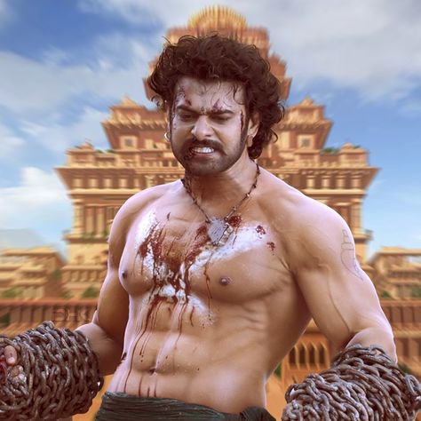 Prabhas Body, Prabhas Bahubali, Legend Heroes, Royal Enfield Wallpapers, Demi God, Prabhas Actor, Fruit Creations, Dhoni Photos, Prabhas Pics