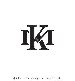 k m monogram Images, Stock Photos & Vectors | Shutterstock Ks Letter Images, M K Letter Images, M K, Km Logo Design, Km Monogram, Mk Monogram Logo, K M Monogram, Kh Monogram, Km Logo