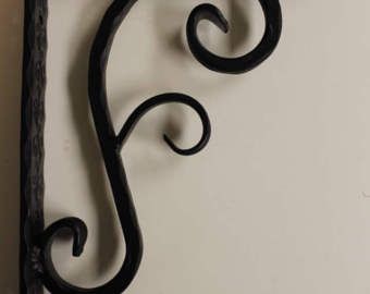 Wrought Iron Corbels, Metal Corbels, Mexican Style Decor, Wrought Iron Decor, Iron Brackets, Decorative Leaves, Dollhouse Projects, Mexican Style, Iron Decor