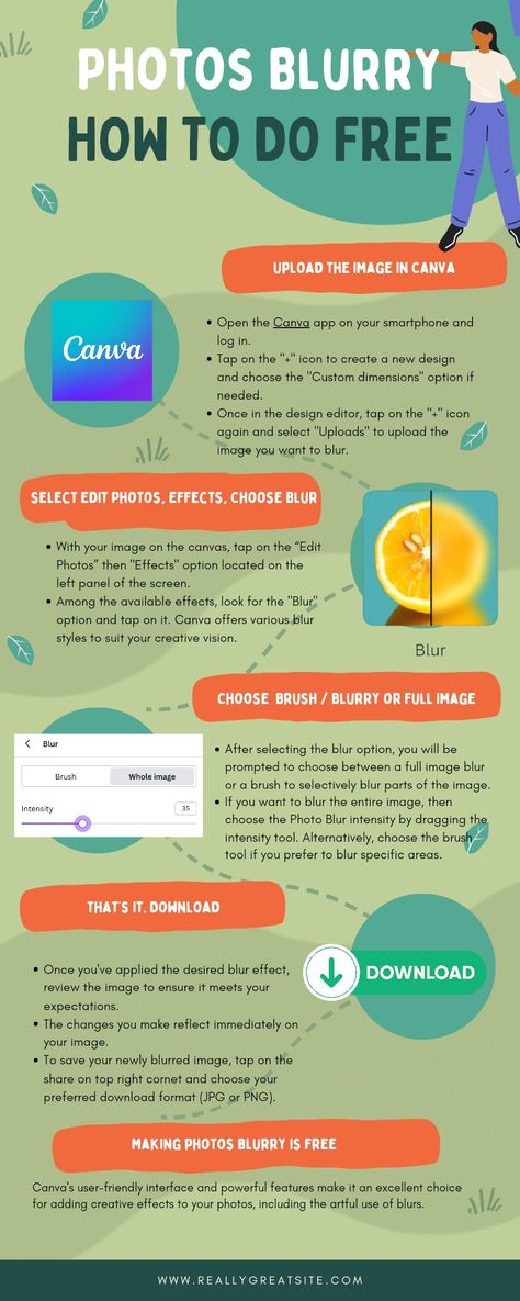 How to make photos blurry How To Make Photo, Tech Review, Using Canva, Make Photo, Step By Step Guide, Step Guide, Step By Step