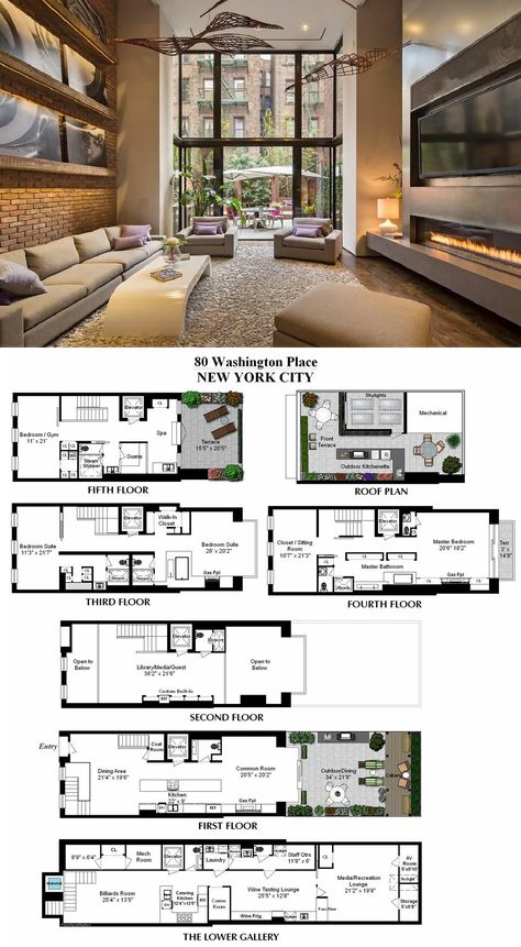 https://www.fiverr.com/pakistan_0315/professional-architectural-design-3d-modelling-and-rendering New York City Apartment Floor Plans, New York House Layout, Luxury Townhouse Floor Plans, New York Townhouse Floor Plan, New York Townhouse Interior, New York Apartment Floor Plans, Town House Plans, New York Townhouse, Luxury Townhouse