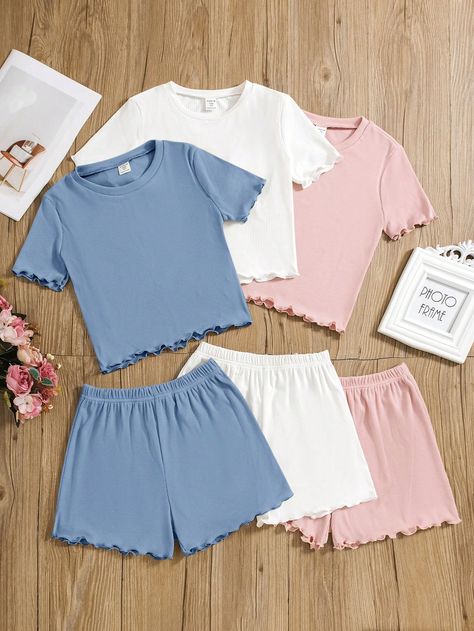 Clothes For 13 Yrs Old Girl, Cute Outfits Shein, Cute Spring Clothes, Casual Holiday Outfits, Adrette Outfits, Cute Dress Outfits, Knitted Suit, Cute Preppy Outfits, Easy Trendy Outfits