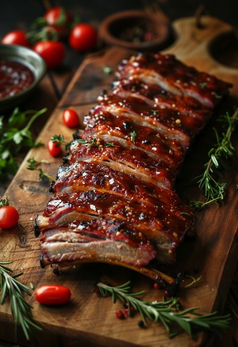 Learn How to Cook Baby Back Ribs In Oven Recipe For Free | Recipes You'll Love, Made Easy! Rib Appetizer Recipes, Rib Appetizers, How To Bake Ribs, Ribs In Oven Recipe, Baby Back Ribs In Oven, Oven Baked Ribs Recipe, Gochujang Sauce Recipe, Back Ribs In Oven, Babyback Ribs Recipe