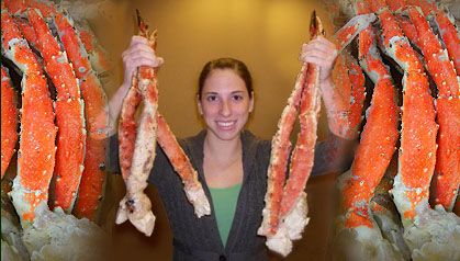 You can order King Crab legs from this site -  direct from Alaska! Alaskan Crab Legs, Soldotna Alaska, Crab Legs Recipe, Alaskan King Crab, Crab Dishes, Bering Sea, King Crab Legs, Crab And Lobster, King Crab