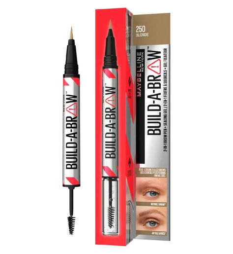 Build-A-Brow Waterproof Eyebrow Makeup, Glossier Boy Brow, Eyebrow Trends, Sparse Eyebrows, Brow Pen, Eyebrow Liner, Full Brows, Waterproof Eyebrow, Natural Brows