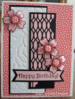 Our Little Inspirations: Floral Birthday 21st Birthday Cards Female Handmade, Womens Birthday Cards, Female Birthday Cards Handmade, Women Birthday Cards, Female Birthday Cards, Stampin Up Birthday Cards, 21st Birthday Cards, Homemade Birthday Cards, 50th Birthday Cards