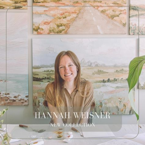 Hannah Weisner is an impressionist landscape artist that draws inspiration from her travels. View her collection online today 🥰 Impressionist Landscape, Landscape Artist, Wall, Wall Art, Drawings, Travel, Instagram, Art