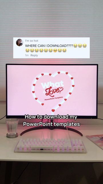 D Story on Instagram: "How to download the templates for free! Google Slides version available for TWICE and BLACKPINK #powerpointtemplate #presentation #templateppt #ppt #googleslides #twice #sana" Sanrio Presentation Template, Coquette Ppt Template, Taylor Swift Presentation Template, Kpop Slides Template, Coquette Google Slides, Cute Slideshow Presentation, Google Slides Aesthetic, Powerpoint Templates Free Download, Cute Powerpoint Templates