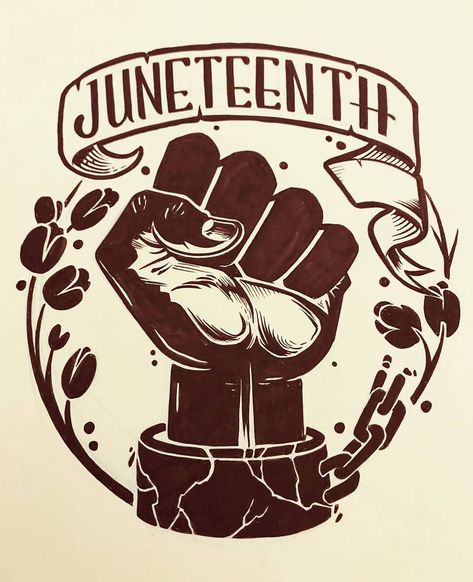 Happy Juneteenth, Black Lives Matter Movement, By Myself, Black Is Beautiful, Graffiti Art, Black Lives, Black Art, Black Lives Matter, Tattoo Drawings