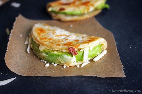 Easy Avocado and Hummus Quesadillas – NeuroticMommy Adventist Recipes, Avocado And Hummus, Avocado Hummus, Seventh Day Adventist, Quesadilla Recipes, Vegetarian Dinners, Meatless Meals, Quesadillas, Veggie Recipes