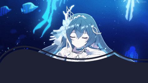 Matching Anime Banners, Blue Discord Banner Animated, Discord Pfp And Banner Sets Gif, Blue Gif Wallpaper, Discord Header Mask, Matching Pfp And Banner For Discord, Gif Banner Anime, Gif Banner For Discord, Blue Anime Banner