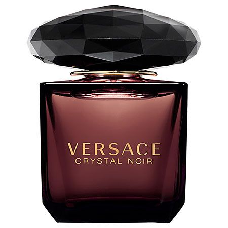 Versace - Crystal Noir Versace Crystal Noir Perfume, Versace Crystal Noir, Crystal Noir, Perfume Versace, House Of Versace, Versace Bright Crystal, Perfume Floral, Versace Logo, Donatella Versace