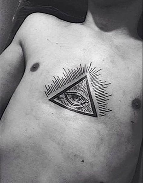 chest geometric tattoos Geometric Tattoos, Geometric Tattoo Design, Tattoo Design, Triangle Tattoo, Geometric Tattoo, Art Tattoo, Tattoo Ideas, Tattoo Designs, Men And Women