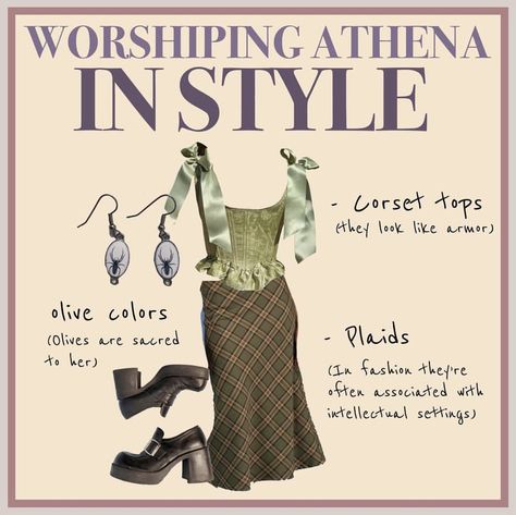 Athena Outfit, Athena Aesthetic, Percy Jackson Outfits, Outfit Aesthetic, Olive Color, Animal Party, Aesthetic Outfits, Outfits Aesthetic, Corset Top