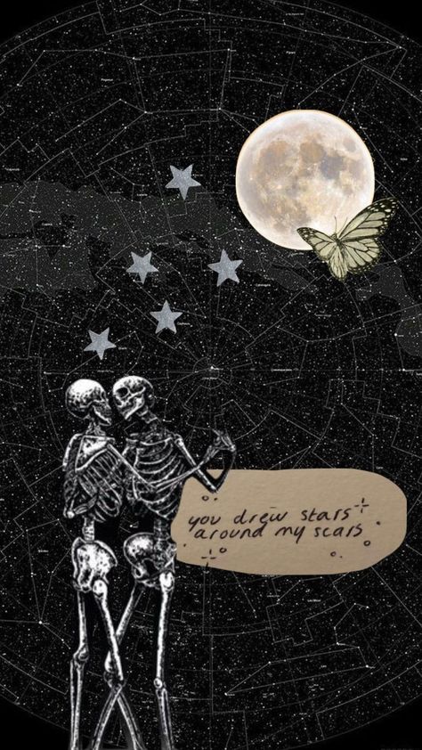 Spooky Love Wallpaper, Dead Lover Aesthetic, Skeletal Art, Soulmates Art, Skeleton Artwork, Wrist Tattoo Designs, Wrist Tattoo Ideas, Trippy Designs, Romantic Wallpaper