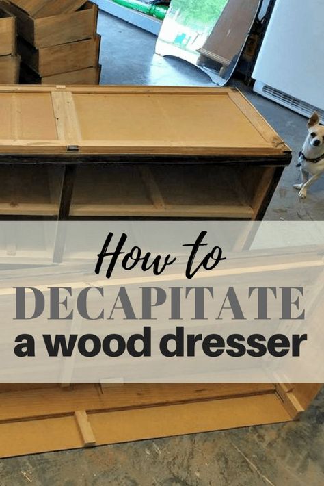 Repurposed Dresser, Refinish Furniture, Diy Dresser Makeover, Diy Dresser, Furniture Rehab, Wood Dresser, Furniture Repair, Mudroom Bench, Repurposed Furniture Diy