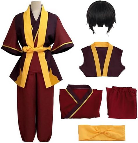 Amazon.com: RSOUUG Men Cosplay Zuko Cosplay Costume Zuko Cosplay Outfit Movie Zuko Cosplay Wig Festival Cosplay : Clothing, Shoes & Jewelry Zuko Outfit, Zuko Costume, Zuko Cosplay, Men Cosplay, Fire Nation, Cosplay Wig, Costume Outfits, Amazon Com, Festival Outfits