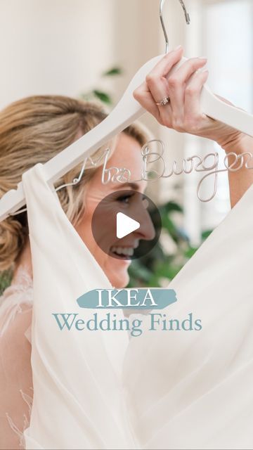 Hayley | Weddings, DIYs, Designs, + Amazon Finds on Instagram: "My second most viewed video ever - has to have some good finds in it 😅 Save this post for some great bridal ideas on your next trip to @ikea 🌟 . . . #bride #bridetobe #bridalfinds #weddingfinds #weddingdeals #ikea #wedding #weddingideas #weddinginspo #weddinginspiration #weddingdecor #weddingdecorations #bridesmaid #bridesmaidhangers #weddingcandles #weddingplanning #weddingidea #weddingdiy #diywedding #weddingbuys #southernwedding #weddingblog #weddingplanning #weddingplanner" Ikea Wedding Hacks, Ikea Wedding, Ikea Must Haves, Bridesmaid Hangers, Diy Bride, Bridal Ideas, Most Viewed, Southern Wedding, Wedding Candles