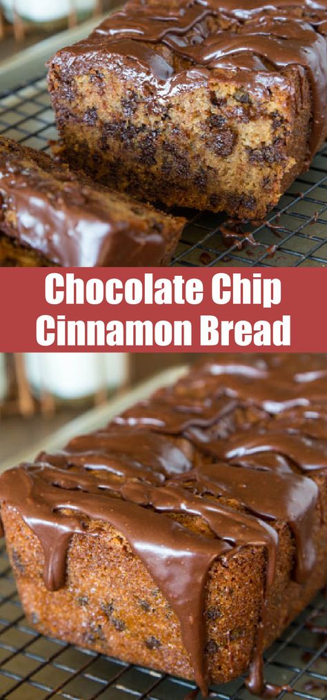 Chocolate Cinnamon Bread, Bread Spreads, Dessert List, Bread Sweet, Chocolate Chip Bread, Cinnamon Bread, Baking Bread, Cinnamon Flavor, Bread Recipes Sweet