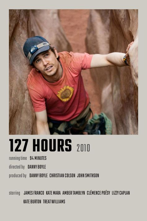 127 Hours Movie Poster 127 Hours, Iconic Movie Posters, New Movies To Watch, Girly Movies, Film Posters Minimalist, Great Movies To Watch, Film Posters Vintage, Movie Covers, James Franco