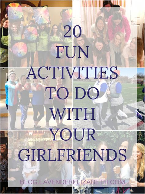 Girlfriend Get Together Ideas, Fun Get Together Ideas Friends, Ladies Activities Ideas, Friend Bonding Activities, Friendship Activities For Adults, Women Bonding Activities, Fun Activities To Do With Friends Adults, Friendship Party Ideas Girlfriends, Friendship Day Ideas Activities