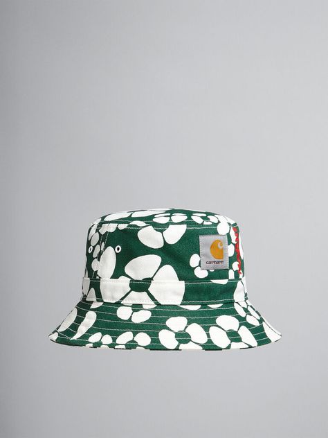 Green Bucket Hat, Style Bucket Hat, Floral Bucket Hat, Ace And Jig, Carhartt Work In Progress, Visual Language, Boutique Design, Carhartt Wip, Wide Brimmed Hats