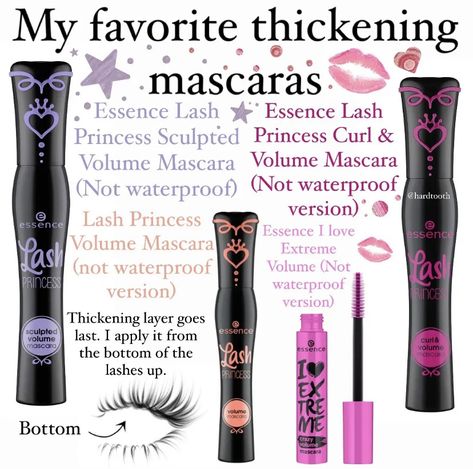 Best Essence Mascara, Mascara Essence, Essence Mascara, Essence Makeup, Simple Makeup Tips, Natural Beauty Diy, Makeup Artist Tips, Makeup Help, Mascara Tips