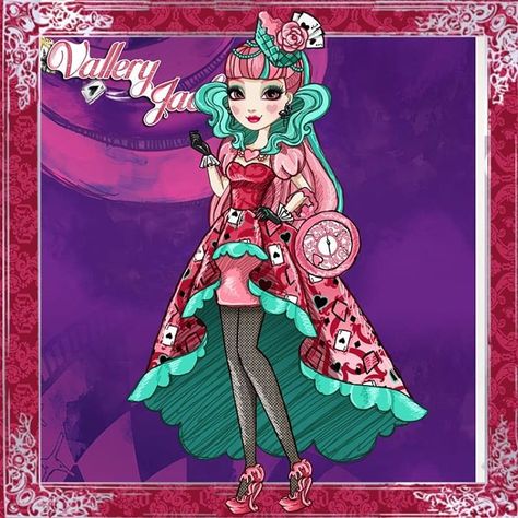 Vallery Jack on Instagram: “Way too Wonderland Vallery Jack™ . . . . . #everafterhigh #everafterhighoc #eah #eahoc #oc #originalcharacter #eahdoll #everafter…” Way Too Wonderland, Ever After High Oc, Alice In Wonderland Aesthetic, Fairy Coloring Pages, Fairy Coloring, Celebrity Tattoos, Children Images, Ever After High, Character Sketch