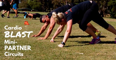 Cardio and Mini Circuits Partner Workout - Bootcamp Ideas Bootcamp Ideas, Fitness Backgrounds, Fitness Healthy Lifestyle, Workout Cardio, Boot Camp Workout, Partner Workout, Circuit Workout, Workout Warm Up, Circuit Training