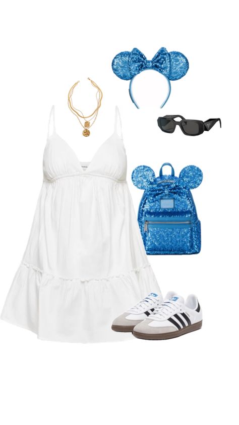 Disney style inspo, Disney girly, summer outfit, Disney ootd, Disney parks, Disney world, loungefly back pack, Minnie Mouse ears Cinderella Inspired Outfit, Cute Disney World Outfits, Disney Ootd, Outfit Disney, Disney World Outfits, Disney Cinderella, Disney World Planning, Disney World Parks, Shein Outfits