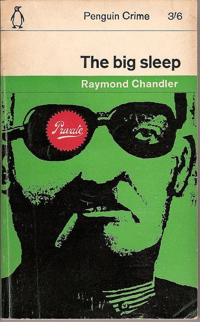 Penguin Books Covers, The Big Sleep, Raymond Chandler, Vintage Penguin, Penguin Book, Best Book Covers, Vintage Book Covers, Cool Books, Book And Magazine