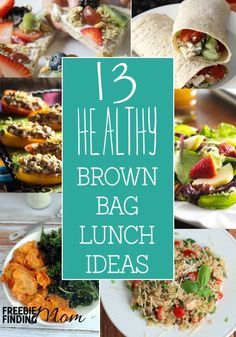 Skip the fast food restaurants for lunch, and take a few minutes before you leave home to whip up one of these 13 healthy brown bag lunch ideas. You’ll save money and calories, and you won’t have to sacrifice on taste either. Brown Bag Lunch Ideas, Bag Lunch Ideas, Brown Bag Lunch, Lunch Box Bento, Fast Food Restaurants, Bag Lunch, Brown Bag, Lunch Snacks, Easy Healthy Dinners