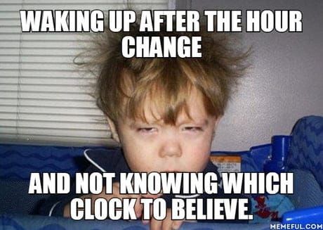 Love it or Hate it....Daylight Savings is coming up!  #DaylightSavings #TimeChange #GainAnHour #ClocksGoBack #TurntheClocksBack Daylight Savings Meme, Spring Forward Daylight Savings, Daylight Savings Time Humor, Winter Humor, Clocks Go Back, Thinking Of You Quotes, Time Change, Saving Quotes, Daylight Savings