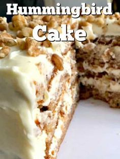 Hummingbird Cake 12 Tomatoes, Desserts For Womens Group, Mockingbird Cake Recipes, Humming Bird Cake Recipe Southern Living, Humming Bird Cake Design, 12tomatoes Recipes Desserts, Redbird Cake, Hummingbird Cake From Box Recipe, Humming Bird Cake Recipe