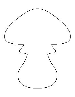 Toadstool Pattern    - #DRAW #ZENTANGLE #ZENDALA #TANGLE #DOODLE #TEMPLATE #VORLAGEN Printable Felt Patterns, Mushroom Templates Free Pattern, Mushroom Template Free Printable, Gnome Template Free Printable, Toadstool Drawing, Mushroom Template, Doodle Template, Draw Zentangle, Printable Stencils