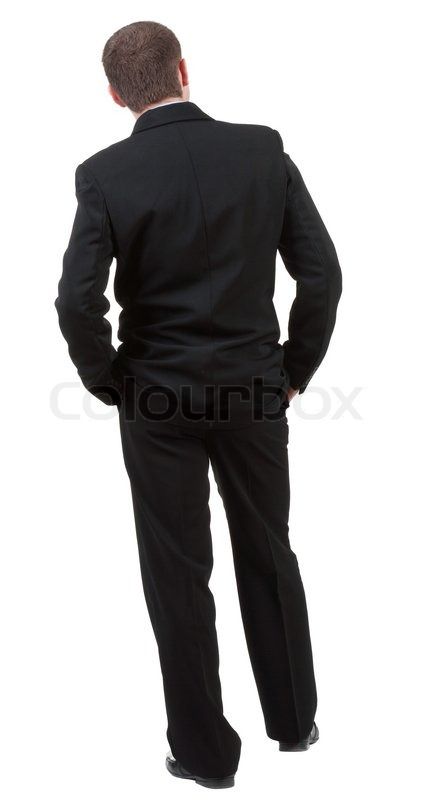 Suit Back View, Person Back View, Back View Drawing, Back View, High Resolution Picture, Drawing Poses, Black Suits, Business Man, Mens Suits