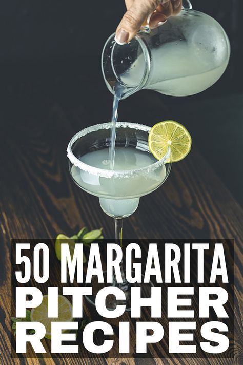 Pitcher Recipes, Pitcher Margarita Recipe, Perfect Margarita Recipe, Margarita Pitcher, Lime Margarita Recipe, Strawberry Basil Margarita, Mango Margarita Recipe, Pitcher Of Margaritas, Blackberry Margarita