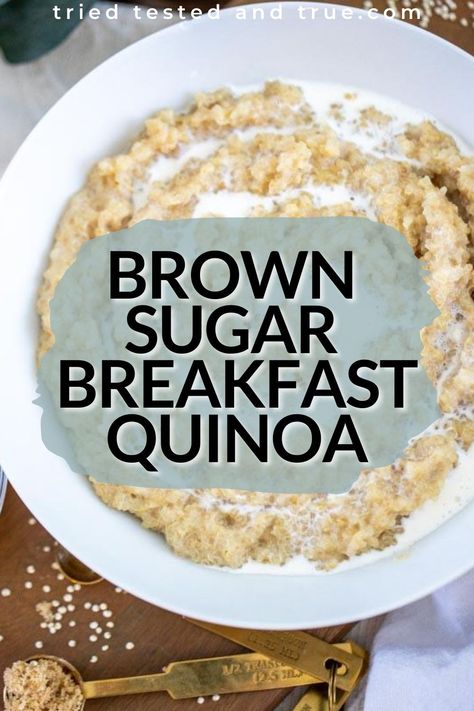 Instant Pot Breakfast Quinoa, Instant Pot Quinoa Breakfast Recipes, Instant Pot Quinoa Recipes Easy, Quinoa Oatmeal Recipes, Sweet Quinoa Recipes Breakfast, Instapot Quinoa Recipe, Quinoa For Breakfast Recipes, Quinoa Recipes Instant Pot, Quinoa Oatmeal Breakfast