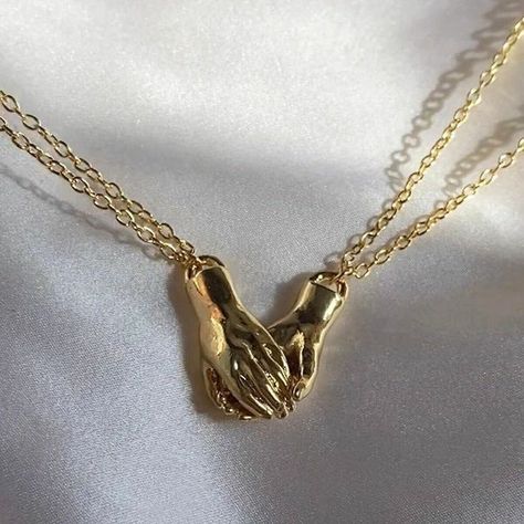 Melting Jewelry, Love And Co, Necklaces, Gold