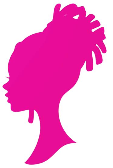 Black Barbie Images, Black Barbie Art, Black Barbie Drawing, Barbie Painting, Person Silhouette, Easy App, Barbie Silhouette, Barbie Party Decorations, African Women Art