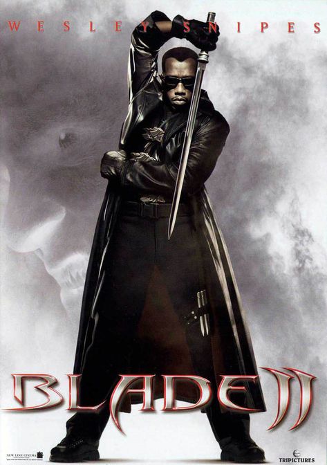 Blade 2 (2002) "Scud: Lock up your daughters, boys and girls, the Dark Knight returns." Kris Kristofferson, Tv Series Online, Batman Vs Superman, Fantasy Movies, Movie Releases, Popular Movies, Film Serie, Action Movies, Download Movies