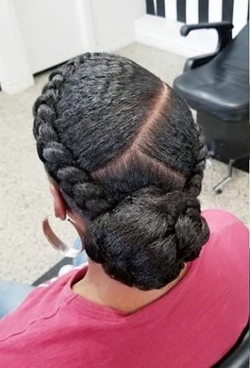 Hairstyle Elegant, Cabello Afro Natural, Natural Braided Hairstyles, Halo Braid, Protective Hairstyles For Natural Hair, Natural Braids, Simple Wedding Hairstyles, Hair Simple, Natural Hair Styles Easy