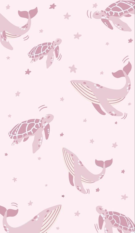 Beachy Wallpapers Pink, Pink Seashells Wallpaper, Pink Shark Wallpaper, Pink Mermaid Wallpaper, Pink Dolphin Wallpaper, Pink Summer Wallpaper Iphone, Summer Pink Wallpaper, Summer Wallpaper Pink, Pink Ocean Wallpaper