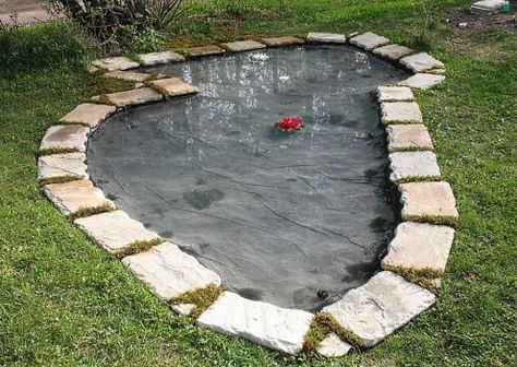 Reflecting Pond, Building A Pond, Reflecting Pool, Garden Table, Diy Backyard, Outdoor Design, Diy Inspiration, Diy Outdoor, Easy Steps