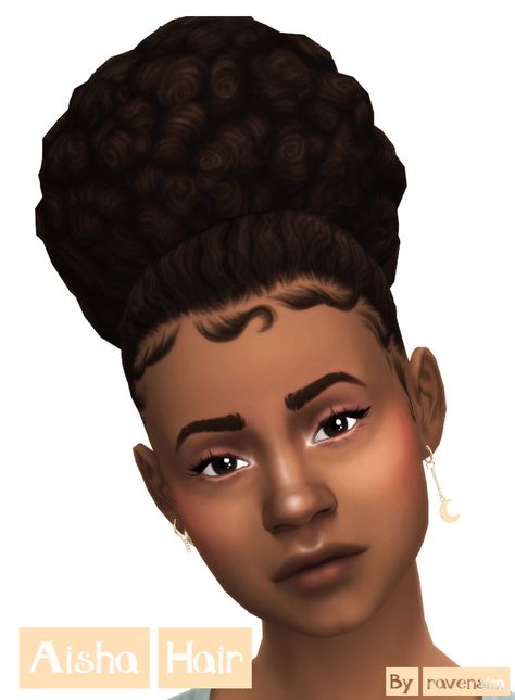 Sims 4 Afro Hair, Feminine Hair, Cc Packs, Puffy Hair, Sims 4 Cheats, Sims 4 Cc Eyes, Sims 4 Black Hair, Cc Sims4, Cc Hair