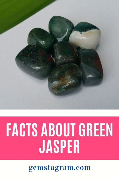 Green Jasper Crystal Meaning, Green Jasper Meaning, Jasper Meaning, I Got A Rock, Expensive Stones, Crystal Uses, Jade Crystal, Green Ocean, Crystals Healing Properties